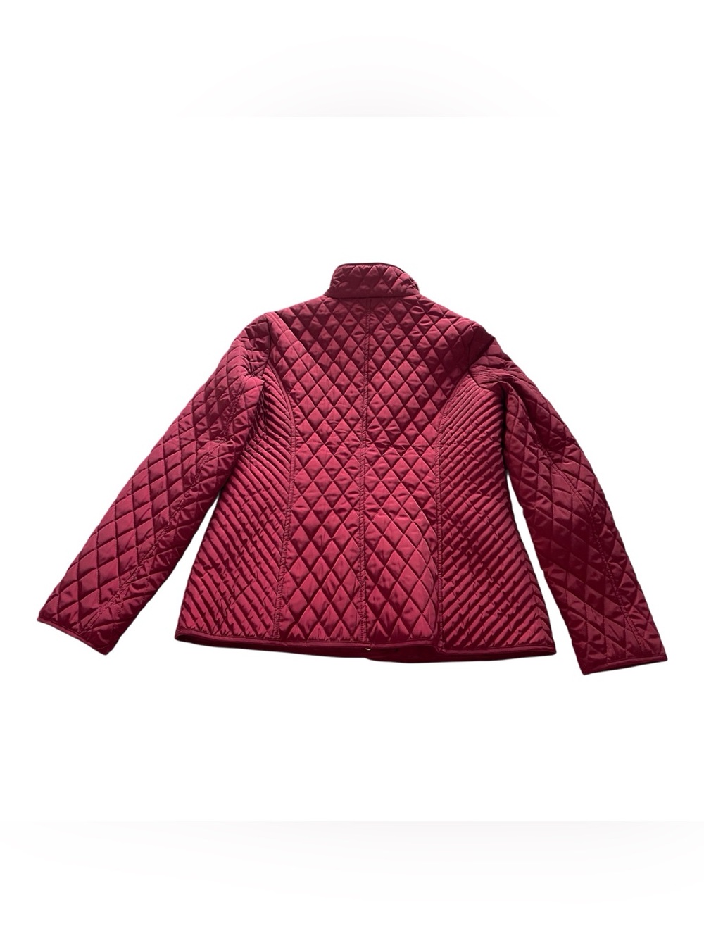 Michael Michael Kors Quilted Burgundy Jacket, M - Picture 9 of 14